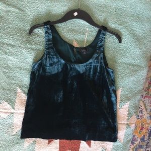 EUC J. Crew Velvet Tank top